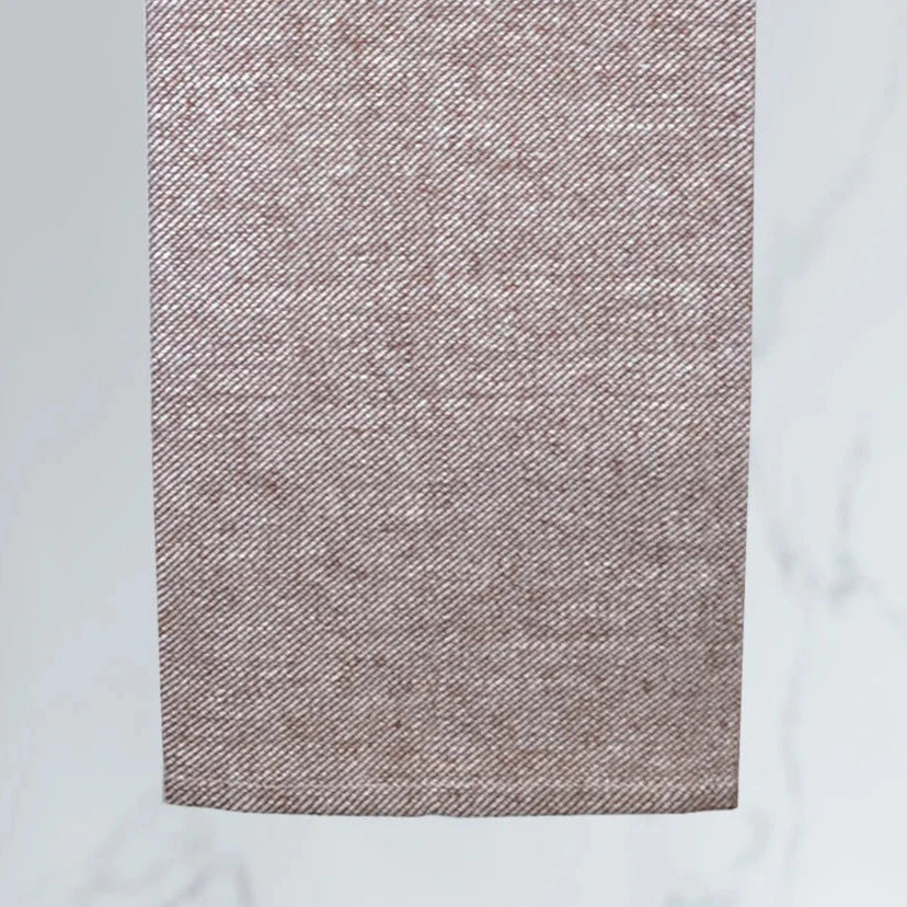 Valencia Guest Towels Set of 6 in Grey/Natural or Brown/Natural