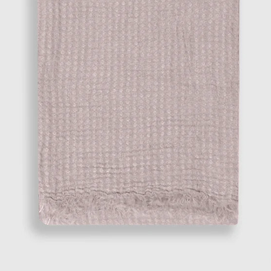 Hampton Linen Bath Towel Lilac Ash