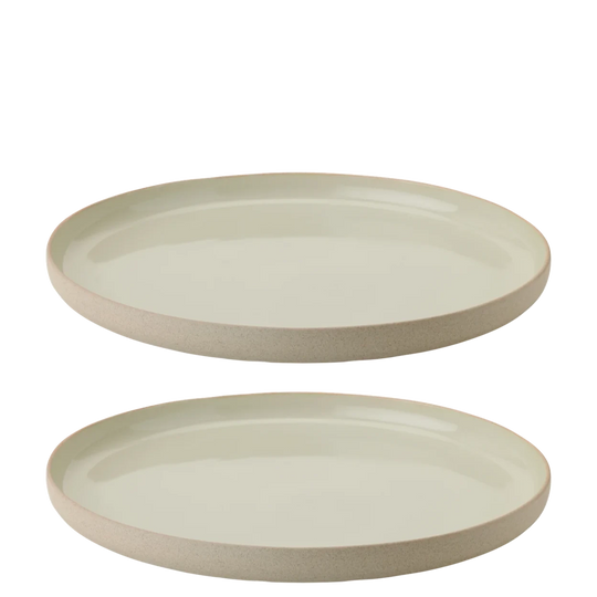 EMMA DINNER PLATE Ø 9.45 IN, 2 PCS - GREIGE (Copy)